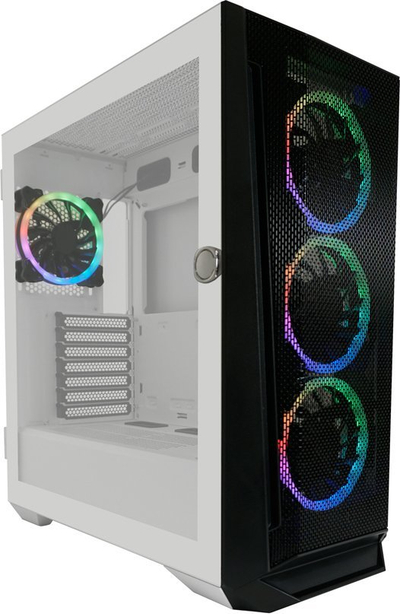 Куќиште за компјутер LC-Power 805BW Holo-1_X, Midi Tower