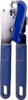 Hapëse konservash Axentia, çelik inox, doreza plastike, blu