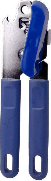 Hapëse konservash Axentia, çelik inox, doreza plastike, blu
