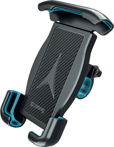 Mbajtëse telefoni për biçikletë Crong Bikeclip Enduro, universale, e zezë