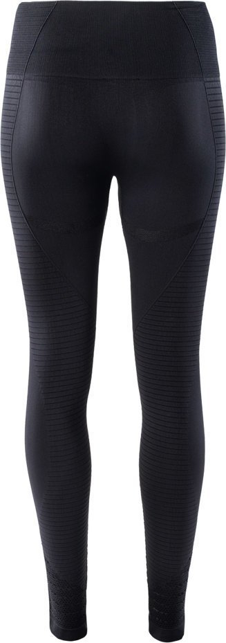 Leggins për femra IQ Cross The Line Arina W, pa qepje, për fitness dhe yoga, të zeza