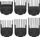 Set krehërash për makinën e qethjes Moser 1802-7000, 6 copa, 3-25 mm, të zinj