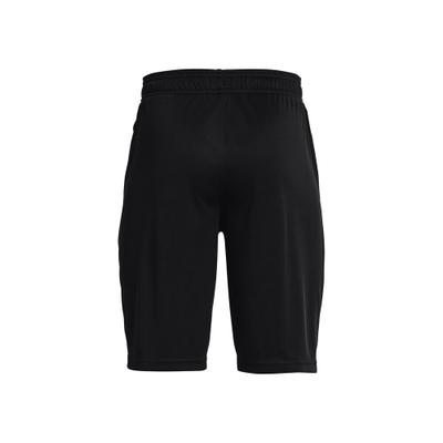 Pantallona të shkurtra Under Armour Proto 2 Word për djem, poliester, të zeza gri