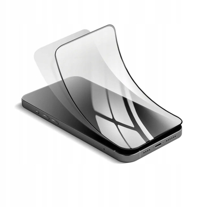 Заштитно стакло Forcell Flexible 5D Hybrid Glass за Samsung Galaxy S25 Ultra, флексибилно хибридно стакло, црна рамка