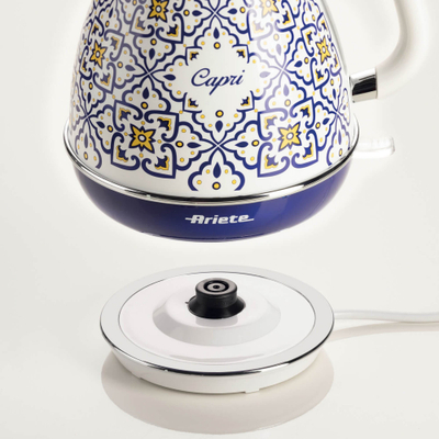 Çajnik elektrik Ariete Positano Design, 1.7L, 2000W, shumëngjyrësh
