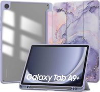 Mbrojtëse tableti Tech-Protect SC Pen Hybrid, Galaxy Tab A9+ 11", me stand, lejla mermer