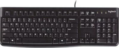 K120 Przewodowa Czarna US (920-002644)