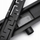 Trap linear dushi Greek, 60 cm, dalje qendrore, i zi