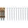 Kunj për çadër RedCliffs Tent Peg, 23cm, set 10 copë, metalik