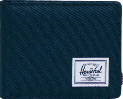 Паричник Herschel Roy, 6 прегради за картички, џеб за пари, црн