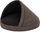 Shpi-shtrat për qen, 2n1, 65x65x50 cm, kafe