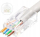 Konektor rrjeti Lanview RJ45 UTP, Cat6, set 50 copë, transparent