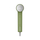 Tharëse flokësh Havit HD073 EU, 1300W, teknologji jonike, e gjelbër