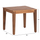 Set oborri RUTH HM6229, 3 pjesë, dru akacie, jastëkë beige
