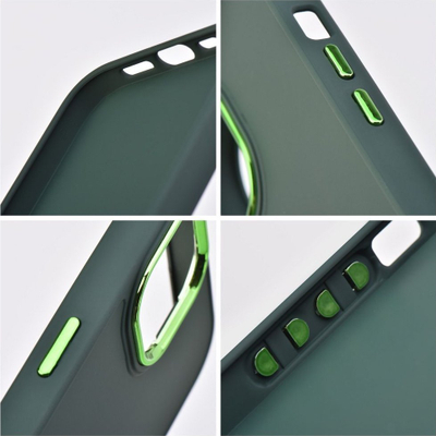 Kapak telefoni Frame Case për Samsung Galaxy A33 5G, mbrojtës, jeshil