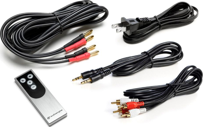 bokse bookshelf Audioengine HD6, bluetooth, optical in, të zeza