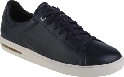 Atlete Birkenstock Bend, lëkurë natyrale, taban gome, blu e errët