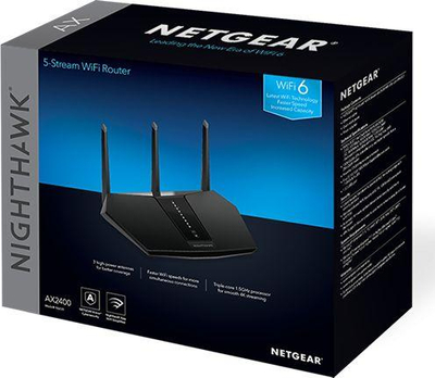 Ruter NETGEAR RAX30, 2.4/5 GHz, 2400 MBit/s, i zi