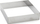 Kornizë katrore për ëmbëlsira De Buyer Square Ring 20 x 20 cm, çelik inox, argjend