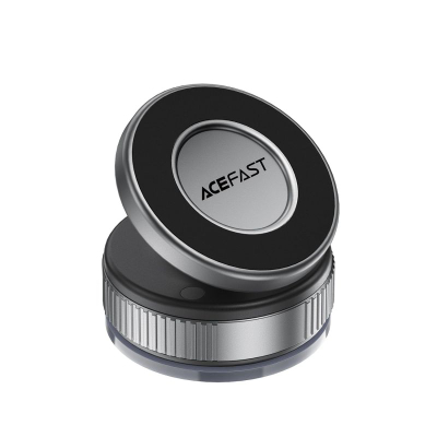 Mbajtëse magnetike makine ACEFAST Manual Vacuum, për iPhone MagSafe, rrotullim 360°, gri