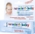 Set pastë dhëmbësh për bebe Nenedent Baby, 20 ml, me furçë silikoni për gisht, e bardhë