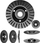 Disk bluarës i zhytur Dedra F692001, 125mm, granulim paraprak