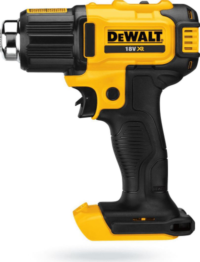 Pistoletë me ajër të nxehtë Dewalt XR 18V, 290/530°,109/190, e verdhë/zezë