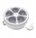 Zgjatës rryme PS-570WS/O/2 E, 5 prize, buton ON/OFF, gri e bardhë