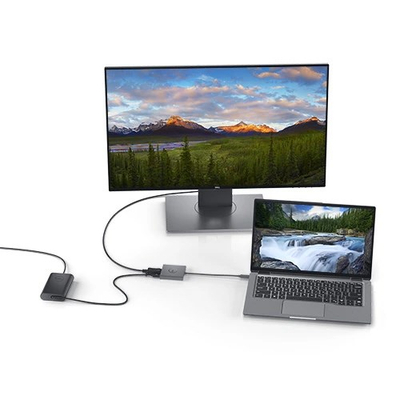 Докинг станица Dell DBQAUANBC070, USB-C, 4K 60Hz, црна