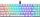 Механичка тастатура Мотоспид CK67, RGB, 67 тастери, бела