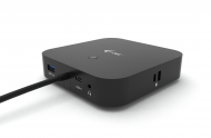 i-Tec USB-C Dual Display Docking Station with Power Delivery - docking station - USB-C / Thunderbolt 3 - 2 x DP - GigE
