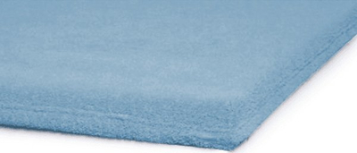 Mbulesë lavatriçe Terry 24, material frotir, 50x60 cm, blu e çelët