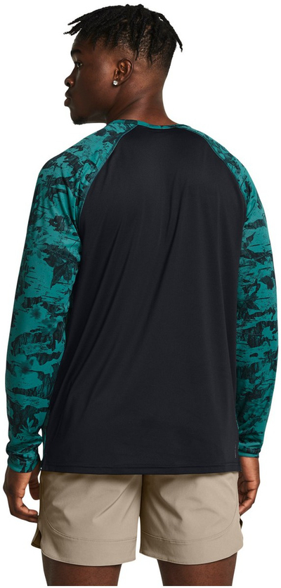 Bluzë trajnimi Under Armour Performance me mëngë t’gjata, për palestër, blu