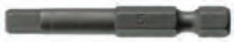 Set bitash imbus Teng Tools HEX5000503, 5mm, 50mm, paketë 3 copë