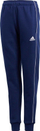 Pantallona sportive adidas Core 18 Jr CV3958, me mansoleta, xhepa anësorë, blu navy