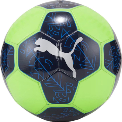 Top futbolli Puma Prestige 83992 07, për stërvitje dhe lojë, blu e errët dhe jeshile