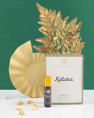 Vaj parfumi Hrabina Rzewuska Katara, 10 ml, i artë vjollcë