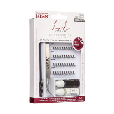 KISS Lash Couture Luxtensions 3D DIY Комплет за Лажни Трепки