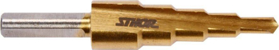 Freza hapëse Vorel Step Drill Bit, 4-12mm, HSS me veshje titaniumi