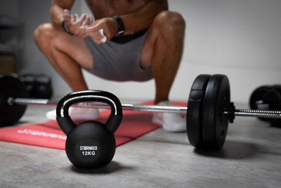 Kettlebell Stormred Neoprene, 4 kg, i zi