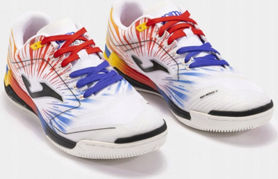 Atlete futsalli Joma Invicto Men 2476 IN, për ambiente të mbyllura, të bardha