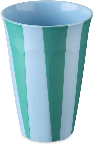 Gotë plastike Koziol Nora L Stripes, 450ml, shumëngjyrëshe
