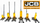 Хидрауличен дигалка машина JCB Trolley Two Piston, 2.25 ton, челик