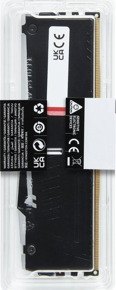 Memorie Kingston Fury Beast RGB, DDR5, 16 GB, 5600 MHz, CL36, KF556C36BBEA-16