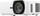 Проектор Viewsonic LS741HD, 5000 ANSI Lumens, Full HD 1080p, црн и бел