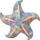 Lodra pelushi jastëk Lean Toys Starfish, 45 cm, blu