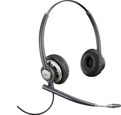 Kufje HP Poly EncorePro 720, stereo, me kabllo, gri e zezë