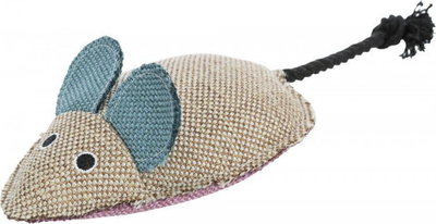 Lodër për mace Trixie Mouse, prej tekstiIli, 15 cm, me ngjyra t’përziera
