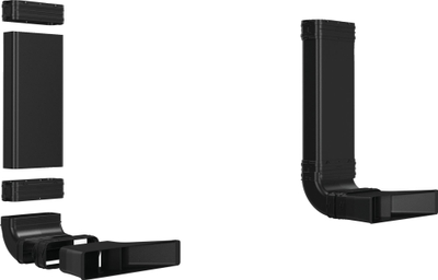Modul ricirkulimi Siemens HZ9VDKR2, set për kthim aspiratori në ricirkulim, i zi