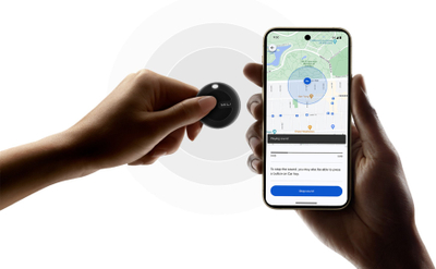 GPS локатор BrightSign MiLi MiTag APL, сет 3 парчиња, за iOS, црн